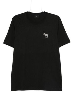 Paul Smith Cotton T-Shirt - Black