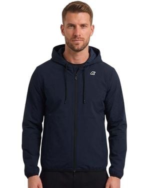 K-Way Zip-Up Hoodie - Blue