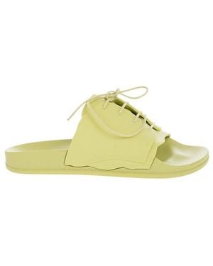 Maison Margiela Rubber Slides - Yellow