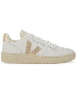 Veja Solid V-10 Sneakers - White