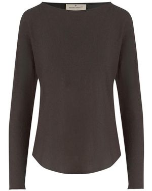 Bruno Manetti Crew Neck Sweater - Brown