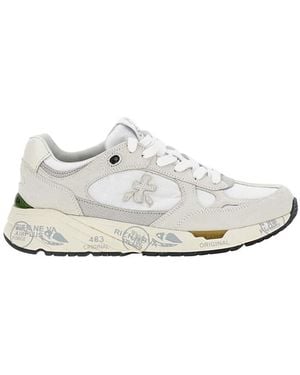 Premiata Lace-Up Sneakers - White