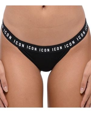 DSquared² Logo Swimwear - Black