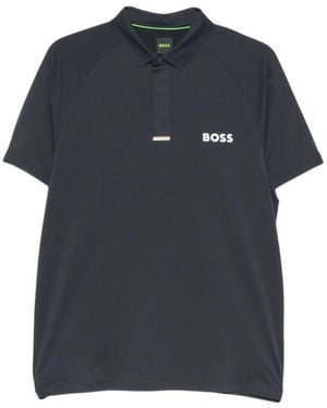 BOSS Logo Polo - Blue