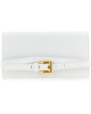 Balmain Shuffle Crossbody Bag - White