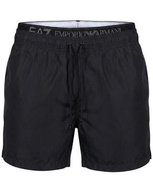 EA7 Regular Swim Shorts - Blue