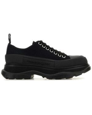 McQueen Lace Up Trainers - Black