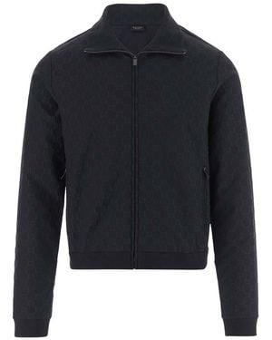 Gucci Jacquard Sweatshirt - Blue