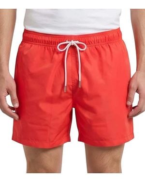 EA7 Logo Shorts - Red