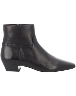 Stuart Weitzman Solid Stassi Boots - Black