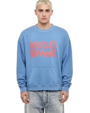 DSquared² Graphic Print Sweatshirt - Blue