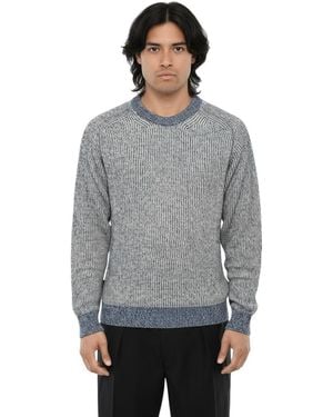 Woolrich Knitted Crew Neck Sweater - Gray