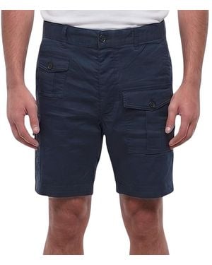 DSquared² Solid Cargo Shorts - Blue