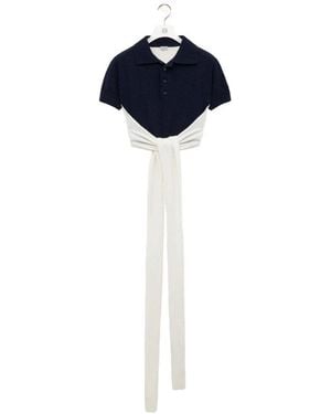 Loewe Wool Cashmere T-Shirt - Blue