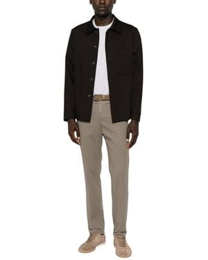 PT Torino Slim Chino Pants - Black