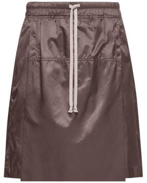 Moncler Solid Shorts - Brown