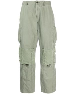John Elliott Cotton Cargo Trousers - Green