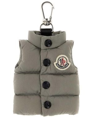 Moncler Vest Solid Key Holder - Grey