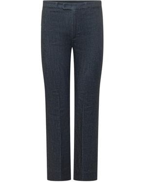 Max Mara Straight Mid Rise Jeans - Blue