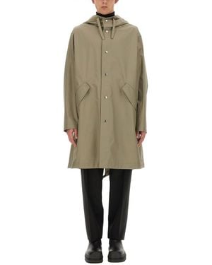 Jil Sander Slate Parka Hood Jacket - Natural