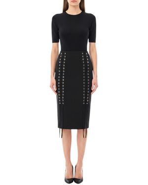 Pinko Embellished Midi Skirt - Black