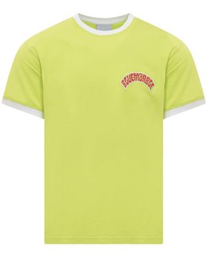 Bluemarble Crew Neck T-Shirt - Yellow