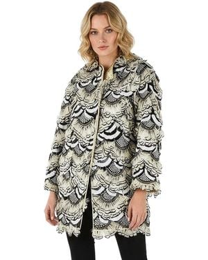 DSquared² Printed Trench Coat - Multicolour