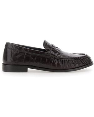 Jeffrey Campbell Leather Loafers - White