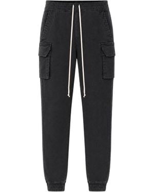 Rick Owens Slim Cargo Jeans - Black