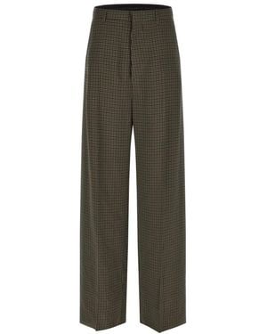 Balenciaga Large Tailored Pants - Green