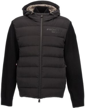 Moncler Quilted Hood Jacket - Gray