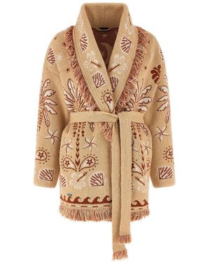 Alanui Echoes Of The Island Cardigan - Brown