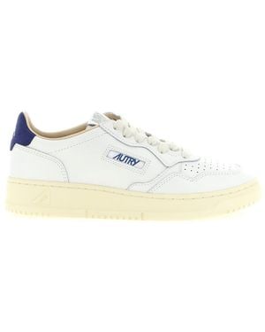 Autry Color Block Sneakers - White