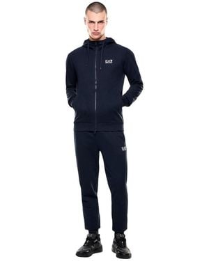 EA7 Logo Tracksuit - Blue