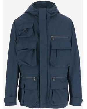 Woolrich Logo Jacket - Blue