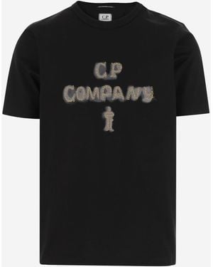 C.P. Company Logo T-Shirt - Black