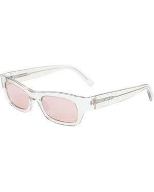 Marni Rectangular Sunglasses - White