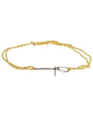 DSquared² Solid Rope Belt - Metallic