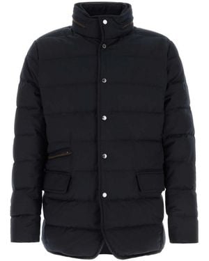 Moorer Quilted Jacket - Black