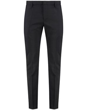 Dondup Flat Front Pants - Blue