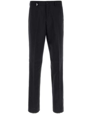 Prada Flat Front Pants - Black