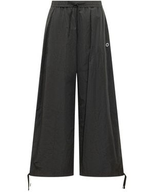 KENZO Relaxed Drawstring Trousers - Black