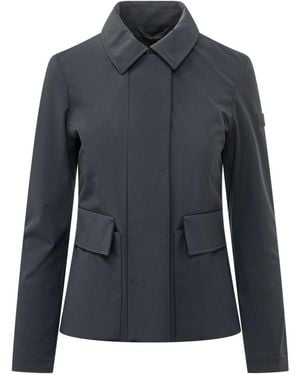Peuterey Shirt Collar Jacket - Blue