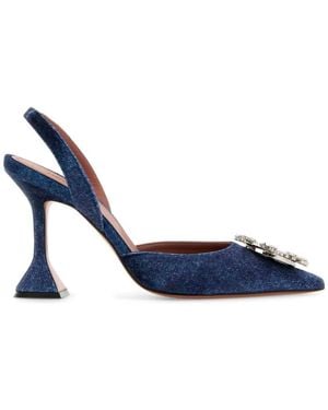 AMINA MUADDI Begum Pumps - Blue