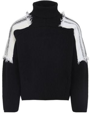 Mordecai Stripe Jacket - Black