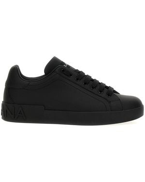 Dolce & Gabbana Dolce & Gabbana Portofino Trainer - Black