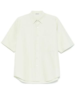 AURALEE Cotton Shirt - White