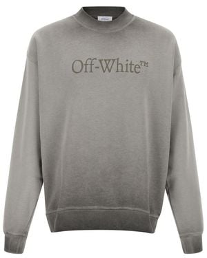Off-White c/o Virgil Abloh Laundry Skate Sweatshirt - Gray