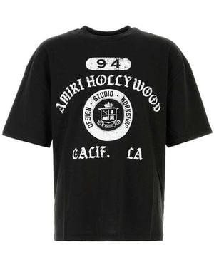 Amiri Crew Neck T-Shirt - Black