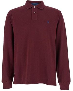 Ralph Lauren Logo Polo - Red